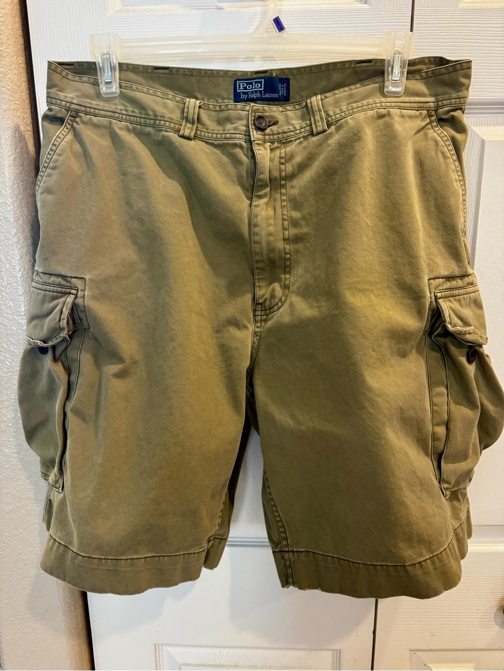 Polo by Ralph Lauren Men's Olive Green Cargo Shorts